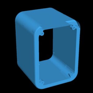 Bookshelf 3D model preview