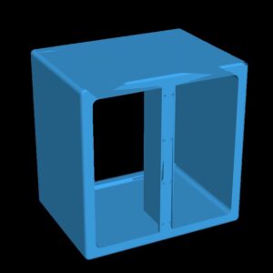 Bookshelf V2 3D model preview