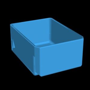 Packout Bin Blank 3D model preview