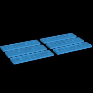 Toolbox Labels 2 3D model preview